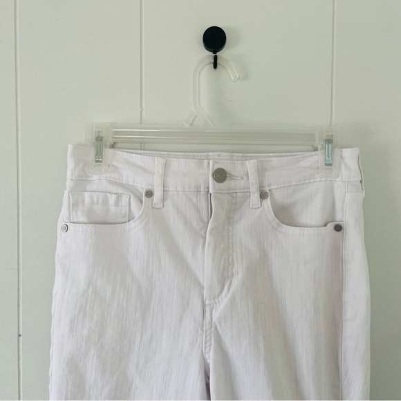 sofia by sofia vergara White Skinny Jeans with Frayed Hem - Picture 2 of 12